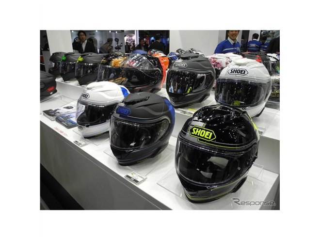 SHOEI、2種類のヘルメットを今夏発売予定…東京モーターサイクルショー 