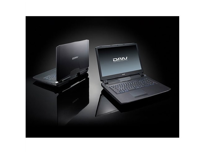 DAIV、GeForce RTX 2080を搭載した17.3型ノートPC「DAIV-NG7700