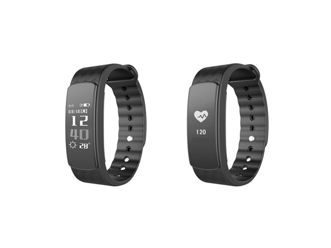 スマートウォッチ anemos fit  AW-002 山佐時計計器、スマホ連動の「ウェアラブル万歩計 anemos fit」2