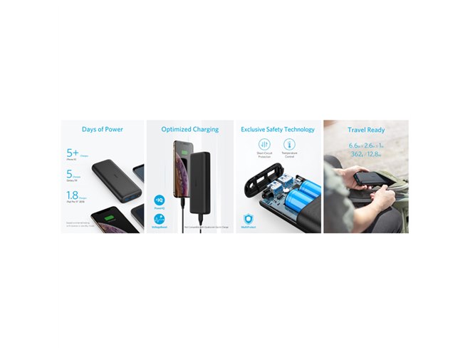 Anker、進化した超大容量モバイルバッテリー「Anker PowerCore 20000
