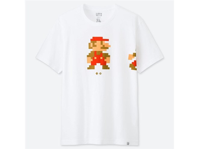 スーパーマリオ」とユニクロ UTがコラボ、新作Tシャツが4月1日