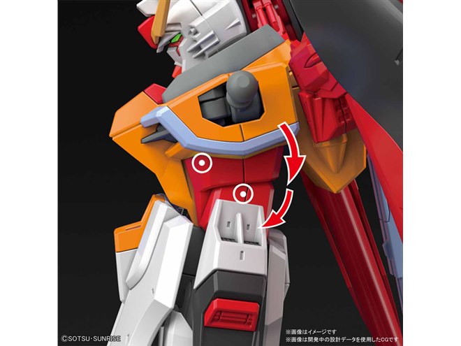 HGCE 1/144 デスティニーガンダム(ハイネ専用機) - バンダイ