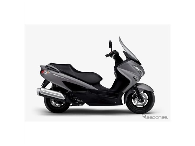 SUZUKI バーグマン200 黒 エンジン始動動画 自賠責保険で乗れます 半額配送キャンペーン 現状渡し諸経費￥0- 横浜 P-Yard スズキ、軽二輪スクーター バーグマン200 に新色マットグレー追加へ