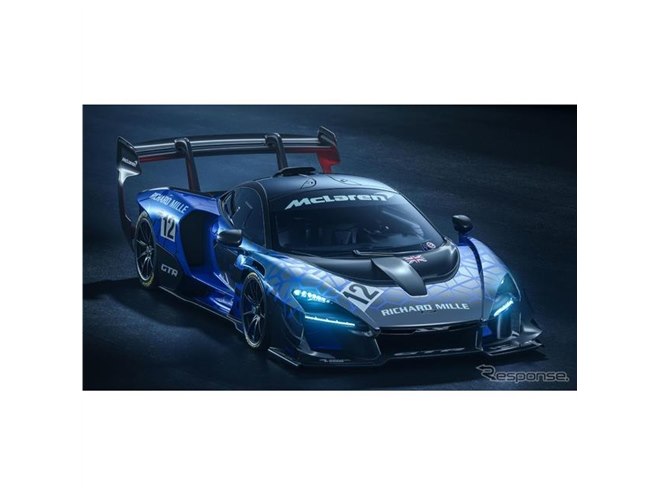 マクラーレン セナ のサーキット専用車「GTR」、実車を公開し初走行も