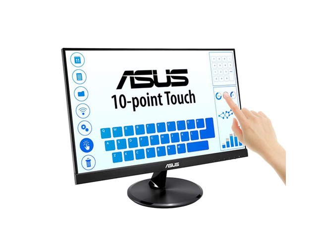 ASUS、10点マルチタッチ対応の21.5型液晶ディスプレイ「VT229H