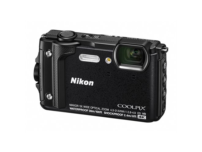 【花 】Nikon COOLPIX W300 ブラック ニコン、4K/30p動画撮影対応のタフコンデジ「COOLPIX W300」に新