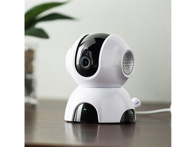 サンワ、5型モニターと遠隔操作できるカメラがセットになった見守り