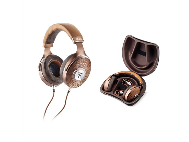 フォーカル、モカ＆コニャックのブラウンカラーのハイファイヘッドホン