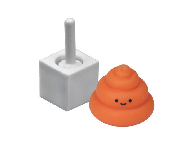 ソフビ製の“うんち様”と便器などのカプセルコレクション「トイレの
