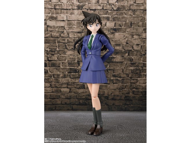 バンダイ、「名探偵コナン」の「毛利蘭」をアクションフィギュア化