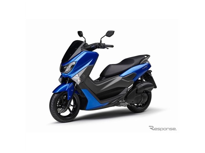 ヤマハ発動機、軽二輪スクーター NMAX155 ABS のカラーリング変更へ