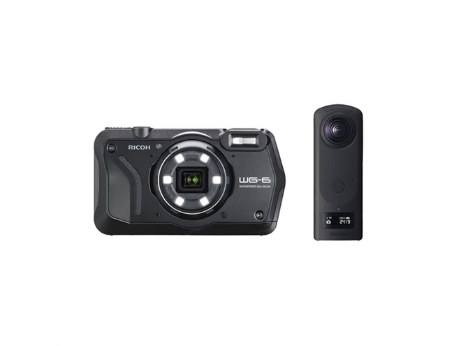 リコー、タフコンデジ「WG-6」と360度カメラ「THETA Z1」の発売日を
