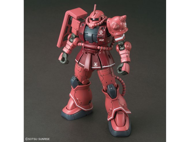 ガンプラ「HG 1/144 シャア専用ザクII 赤い彗星Ver.」発売日が決定 - 価格.com