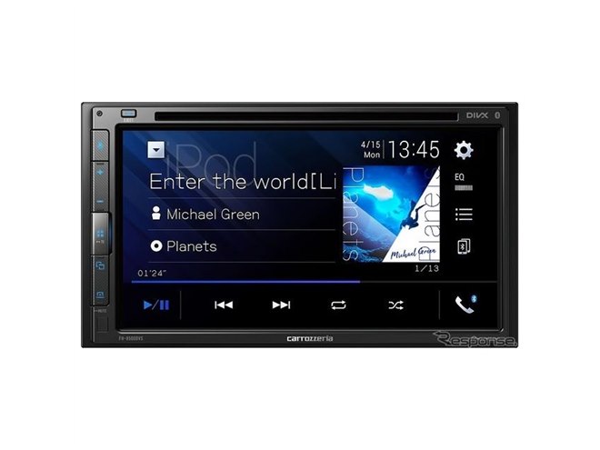 パイオニア、Apple CarPlay、Android Auto対応ディスプレイ