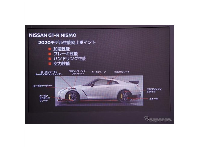 日産 GT-R NISMO 2020年モデル…開発主菅「走る、止まる、曲がるを 