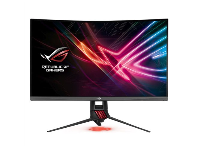 ASUS、31.5型曲面ゲーミング液晶ディスプレイ「ROG STRIX XG32VQR