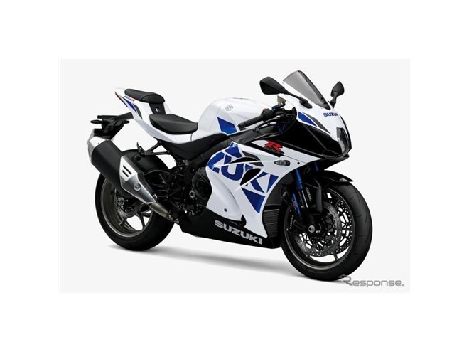 スズキ GSX-R1000R、カラー＆グラフィック変更 Fブレーキホースも
