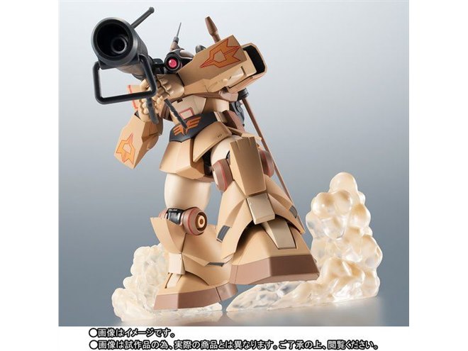 ドムの熱帯・砂漠戦用機が「ROBOT魂 ver. A.N.I.M.E.」で登場