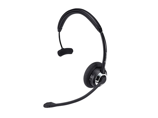 サンワ、長時間通話も快適なBluetoothヘッドセット「MM-BTMH39BK