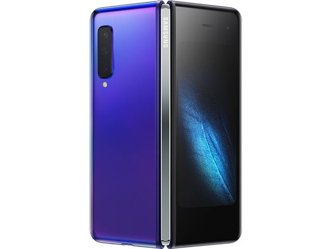 【故障機器】折りたたみ式スマートフォン パープル/ブラック 折りたたみ式スマートフォン パープル 故障機器】折りたたみ式