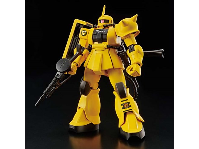 阪神タイガースVer.の「HG 1/144 MS-06S ザクII」が5月17日よりWeb販売