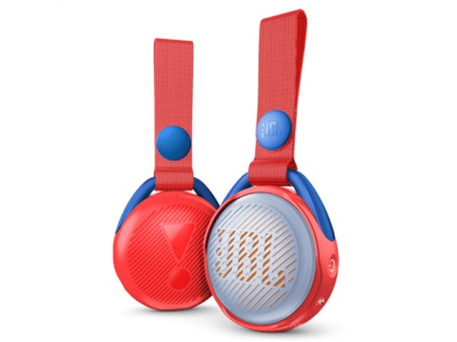JBL、LEDライトリング付きの防水Bluetoothスピーカー「JBL JR POP