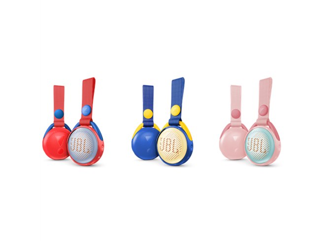 JBL、LEDライトリング付きの防水Bluetoothスピーカー「JBL JR POP