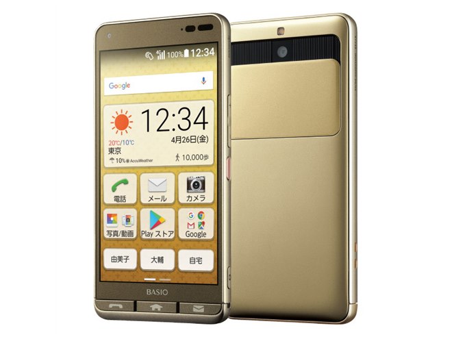 J:COM MOBILE、京セラ製の5型スマホ「BASIO3」を38,400円で発売