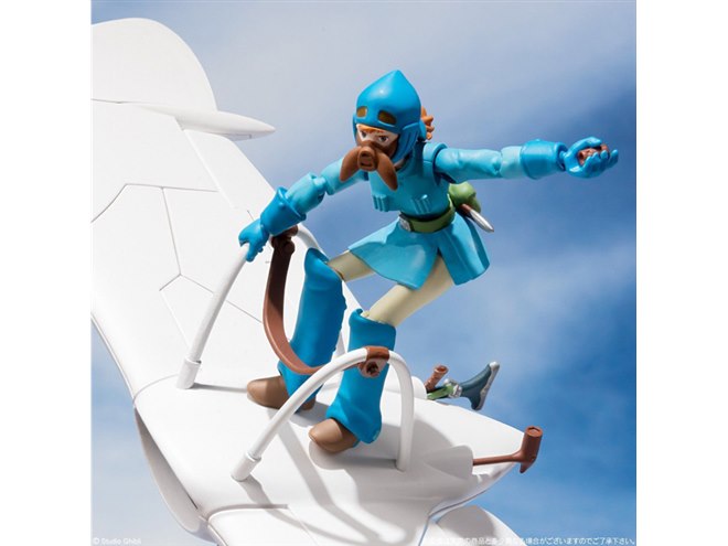 風の谷のナウシカ」の飛行装置“メーヴェ”を立体化、ナウシカ/長銃/蟲笛