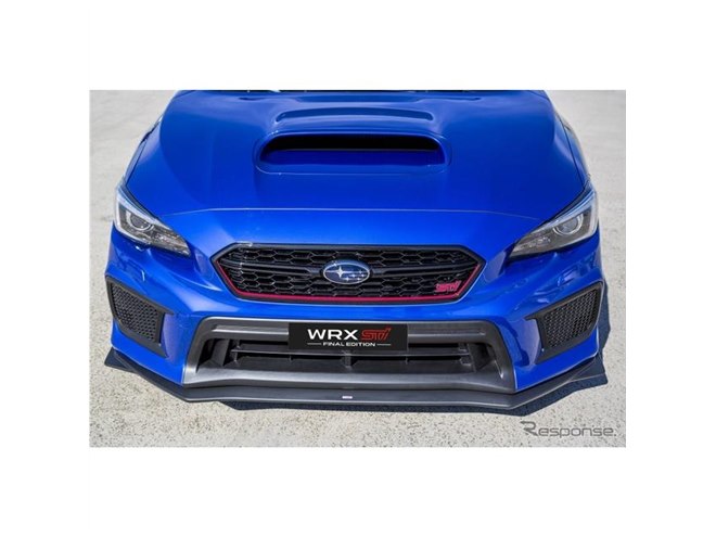 スバル WRX STI、8台限りの「ファイナルエディション」…スペインで発売 - 価格.com