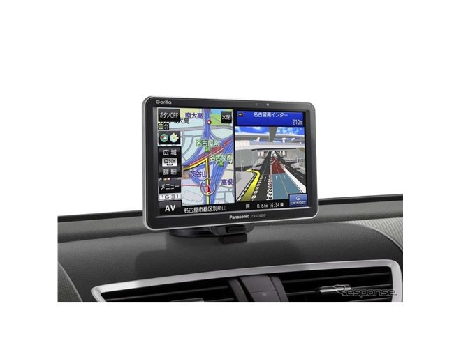 パナソニックのポータブルカーナビ、『ゴリラ』に新型！ カラーレーン