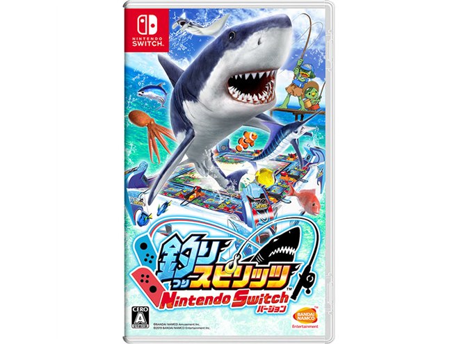 バンダイナムコ、「釣りスピリッツNintendo Switchバージョン