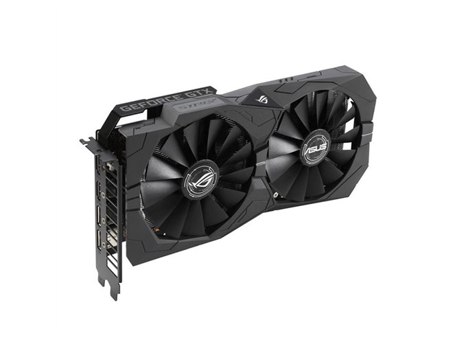 ASUS、ウイングブレードファンを採用した「ROG-STRIX-GTX1650-O4G