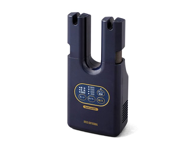 アイリスオーヤマ、革靴をイメージした「脱臭くつ乾燥機 カラリエ