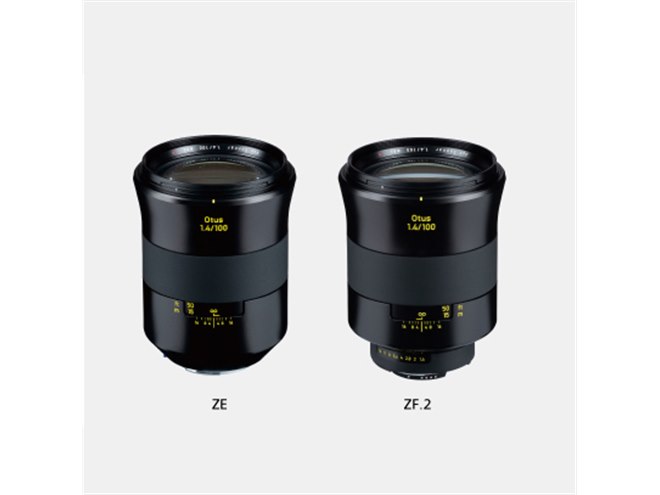 カールツァイス、単焦点レンズ「Otus 1.4/100」を6月より発売