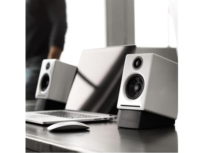audioengineA2+ ブラック 別売専用スタンド付き 小型スピーカースタンド/Audioengine A2専用デスクTOPスタンド