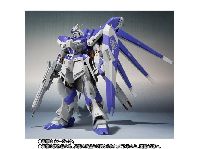 BANDAI - nanato ROBOT魂 Hi-νガンダム ～ベルトーチカ・チルドレン～ バンダイ、上半身を中心に新規造形を採用した「METAL ROBOT魂 Hi