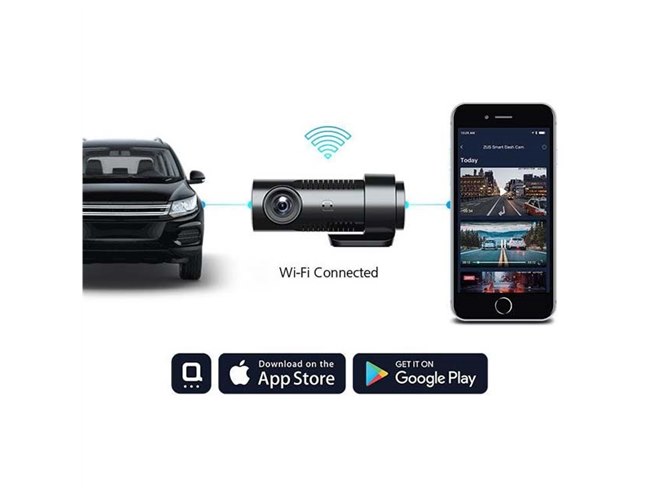 ドライブレコーダー　ZUS Smart Dash Cam スマホアプリ連携に対応したドラレコ「ZUS Smart Dash Cam」、14,904円