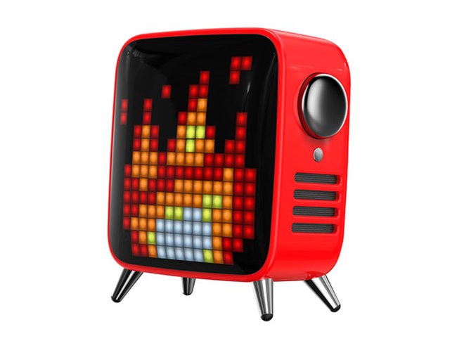 Divoom、ドット絵をデザインできるピクセルアートスピーカー「TIVOO-MAX」 - 価格.com