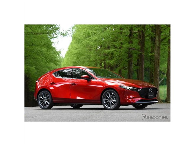 Mazda3 マツダ3 ソウルレッドクリスタルメタリック 成約記念 カラー
