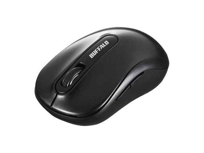 バッファロー、BlueLEDセンサーを搭載した5ボタンワイヤレス
