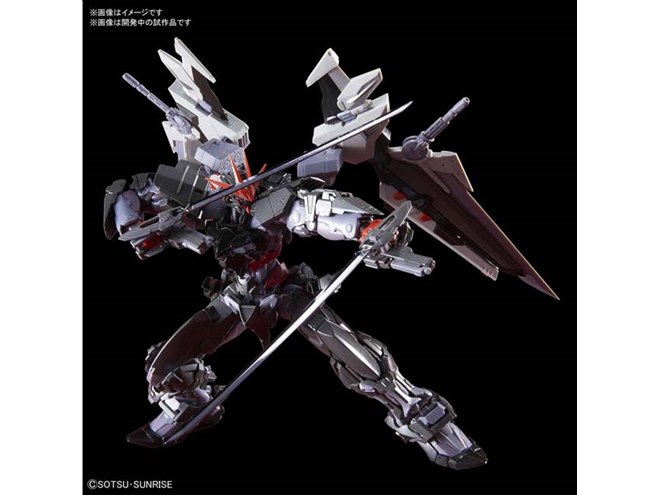 ガンプラ「ハイレゾモデル 1/100 ガンダムアストレイ ノワール」の発売