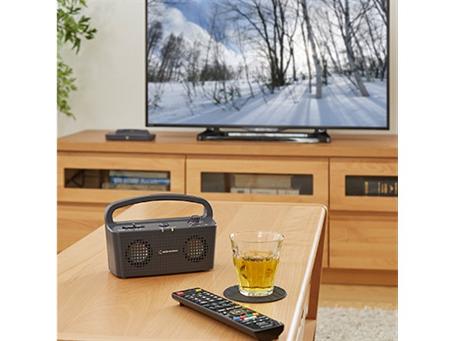オーテク、音声がよりクリアになった「テレビ用ワイヤレススピーカー