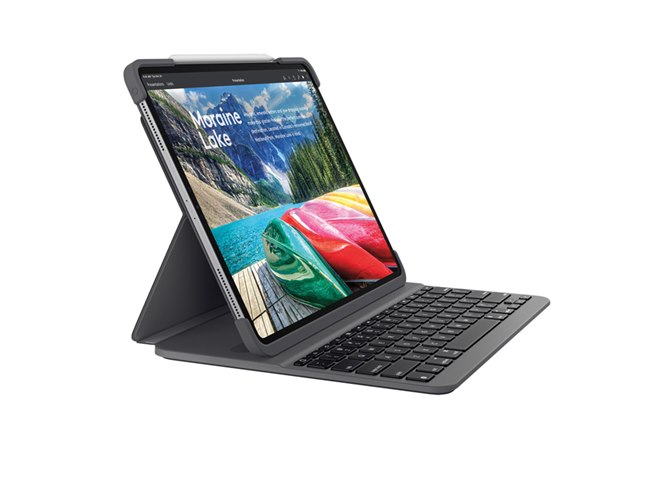 ロジクール、バックライト搭載の「iPad Pro用キーボード一体型