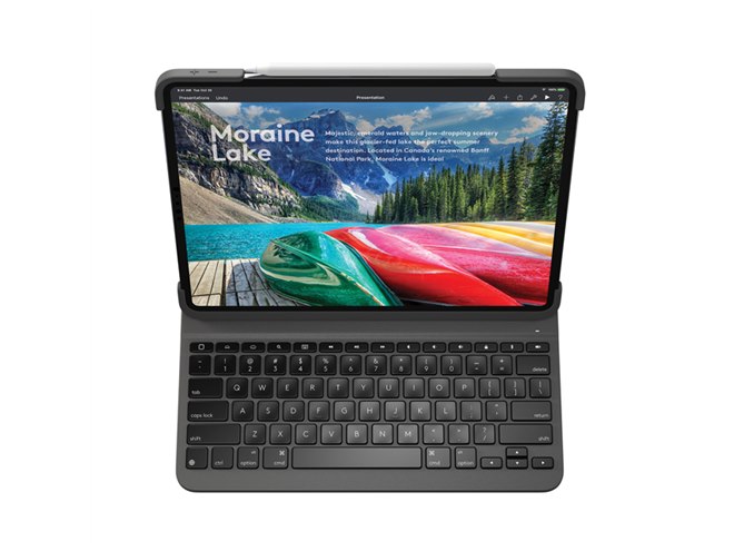 ロジクール、バックライト搭載の「iPad Pro用キーボード一体型ケース