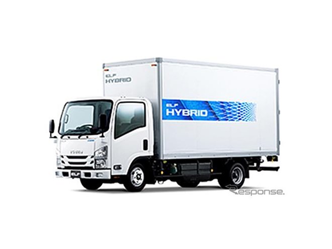 【新品】いすゞ　エルフ　佐川急便トラック（ハイブリッド）　特注品 Amazon | ミニカー/非売品/いすゞ佐川急便トラックハイブリット