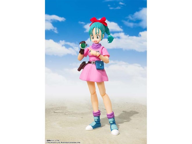 バンダイ、「ドラゴンボール」第1話に登場したブルマのS.H.Figuarts