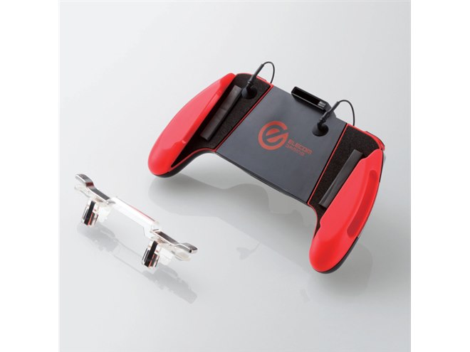 エレコム、スマホ/タブレット用ゲーミンググリップやフィンガーボタン