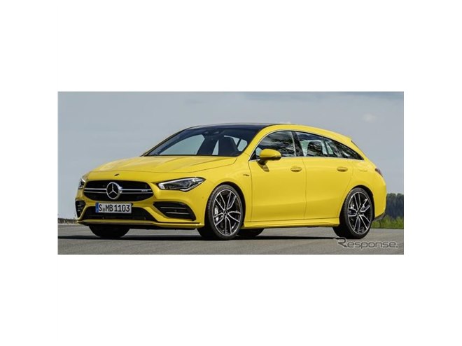 メルセデスベンツ CLAシューティングブレーク 新型、306馬力の「AMG35