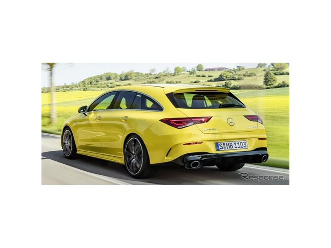 メルセデスベンツ CLAシューティングブレーク 新型、306馬力の「AMG35
